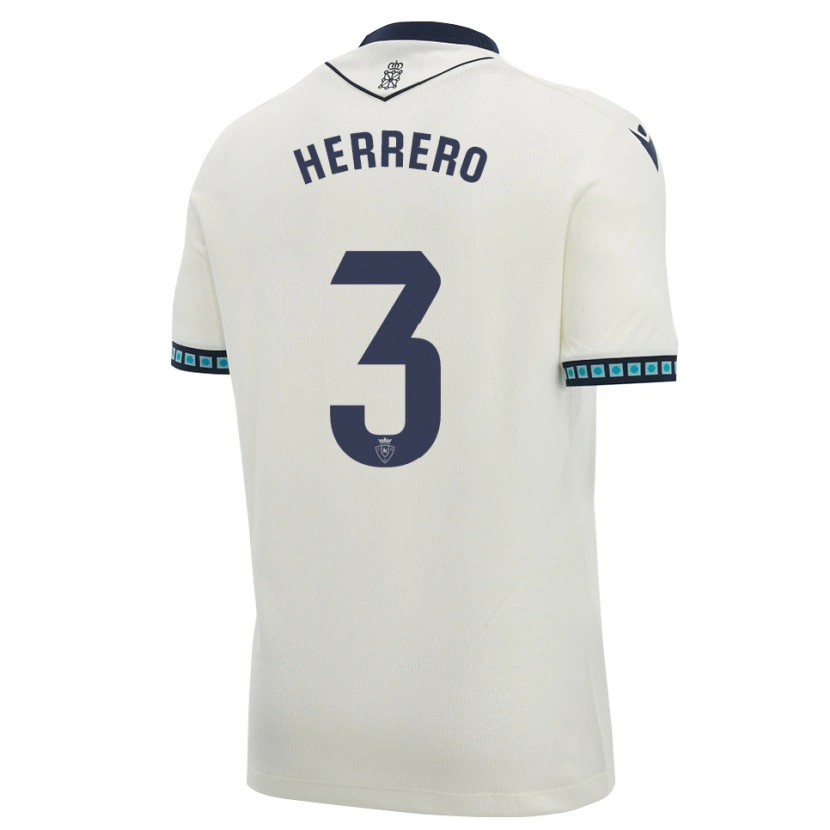 Danxen Heren Toni Herrero #3 Wit Zwart Licht Hemelsblauw Uitshirt Uittenue 2026/27 T-Shirt België