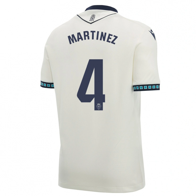 Danxen Heren Vera Martínez Viota #4 Wit Zwart Licht Hemelsblauw Uitshirt Uittenue 2026/27 T-Shirt België