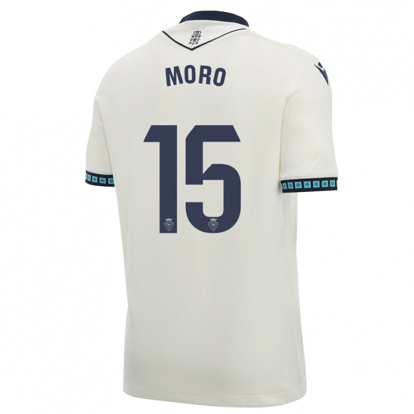 Danxen Heren Raúl Moro #15 Wit Zwart Licht Hemelsblauw Uitshirt Uittenue 2026/27 T-Shirt België
