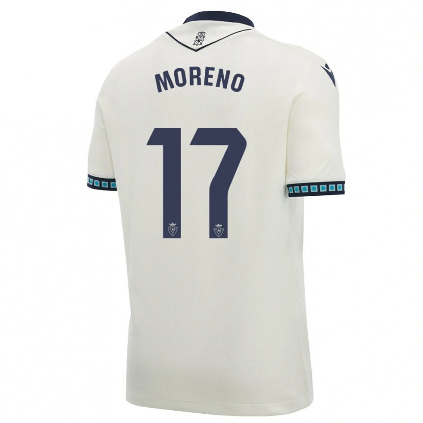 Danxen Heren Pablo Moreno #17 Wit Zwart Licht Hemelsblauw Uitshirt Uittenue 2026/27 T-Shirt België