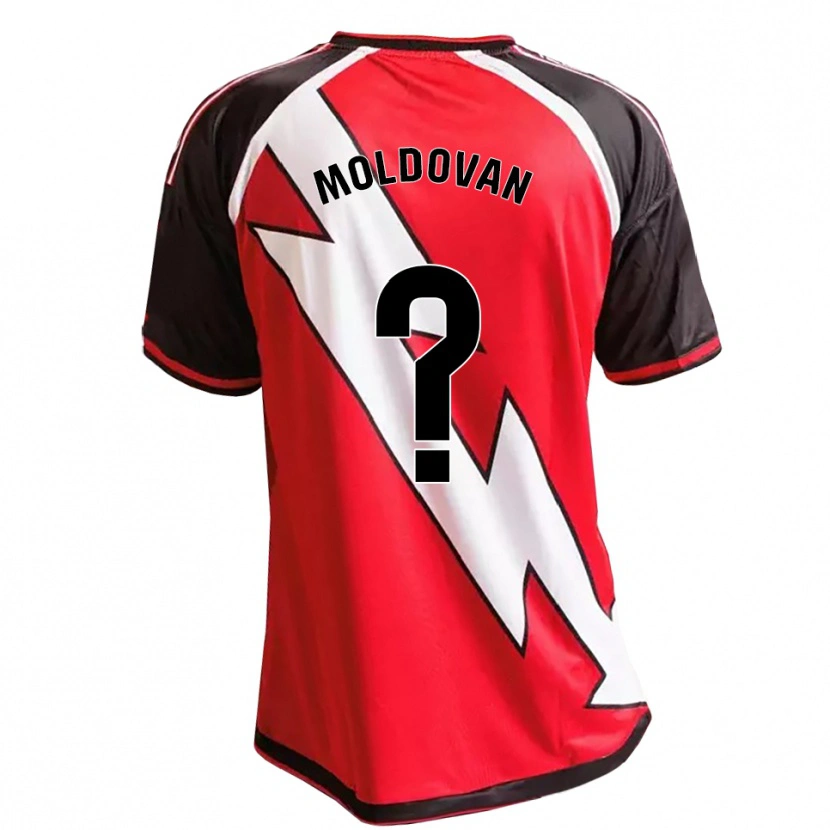 Danxen Heren Daniel Moldovan #0 Rood Zwart Wit Uitshirt Uittenue 2026/27 T-Shirt België