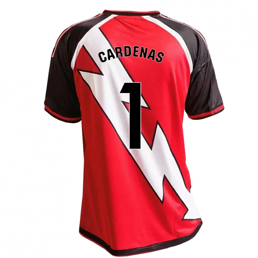 Danxen Heren Dani Cárdenas #1 Rood Zwart Wit Uitshirt Uittenue 2026/27 T-Shirt België