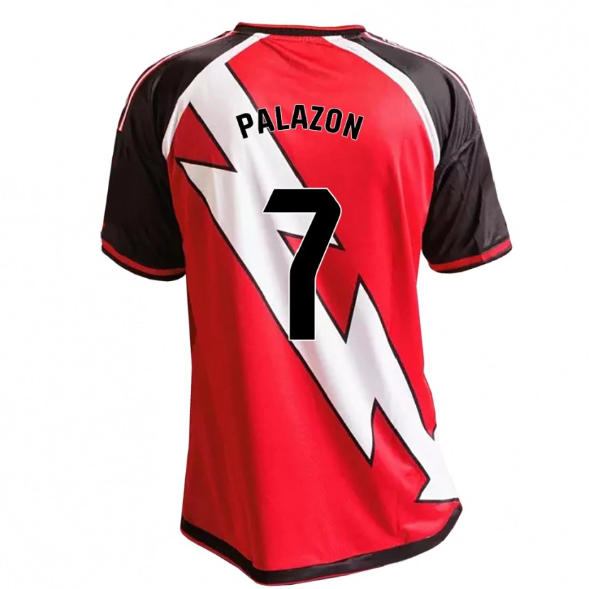 Danxen Heren Isi Palazón #7 Rood Zwart Wit Uitshirt Uittenue 2026/27 T-Shirt België