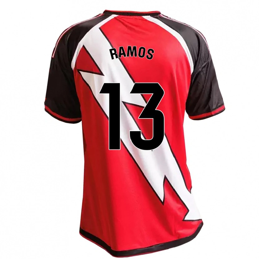 Danxen Heren Mario Ramos #13 Rood Zwart Wit Uitshirt Uittenue 2026/27 T-Shirt België