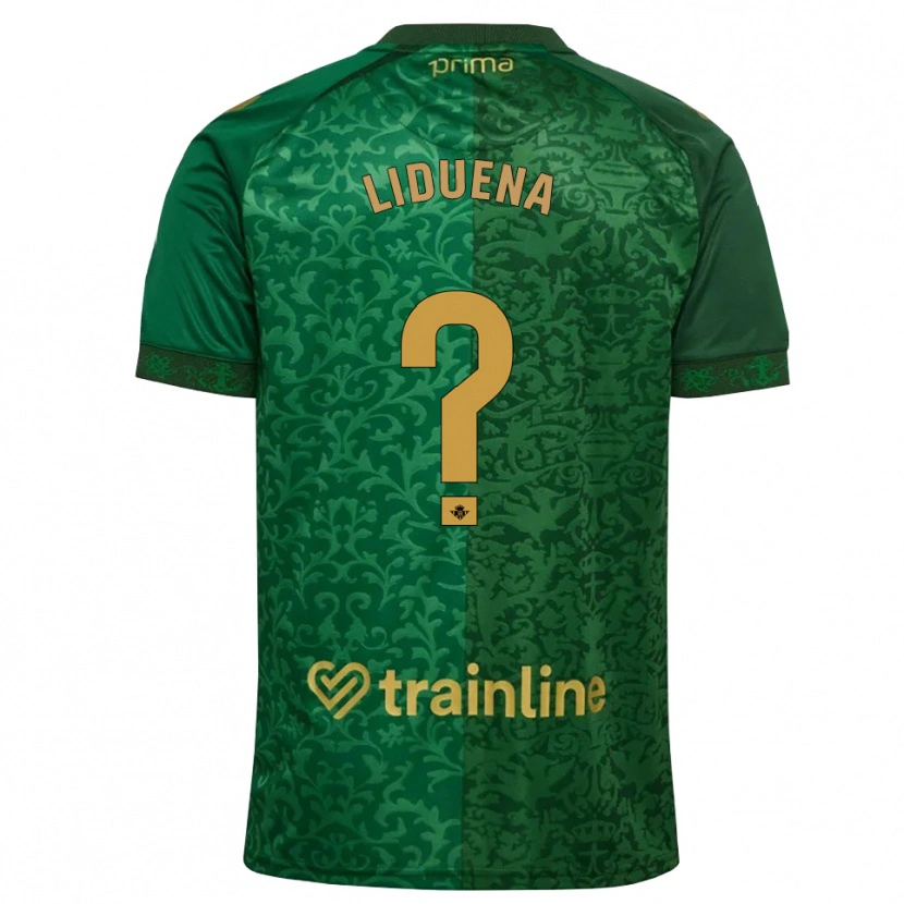 Danxen Heren Rubén Lidueña #0 Bosgroen Donker Goudenrood Uitshirt Uittenue 2026/27 T-Shirt België