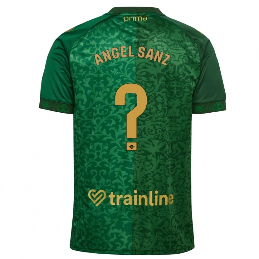 Danxen Heren Miguel Ángel Sanz #0 Bosgroen Donker Goudenrood Uitshirt Uittenue 2026/27 T-Shirt België