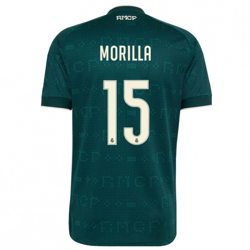 Danxen Heren Jairo Morilla #15 Donker Leigrijs Wit Uitshirt Uittenue 2026/27 T-Shirt België
