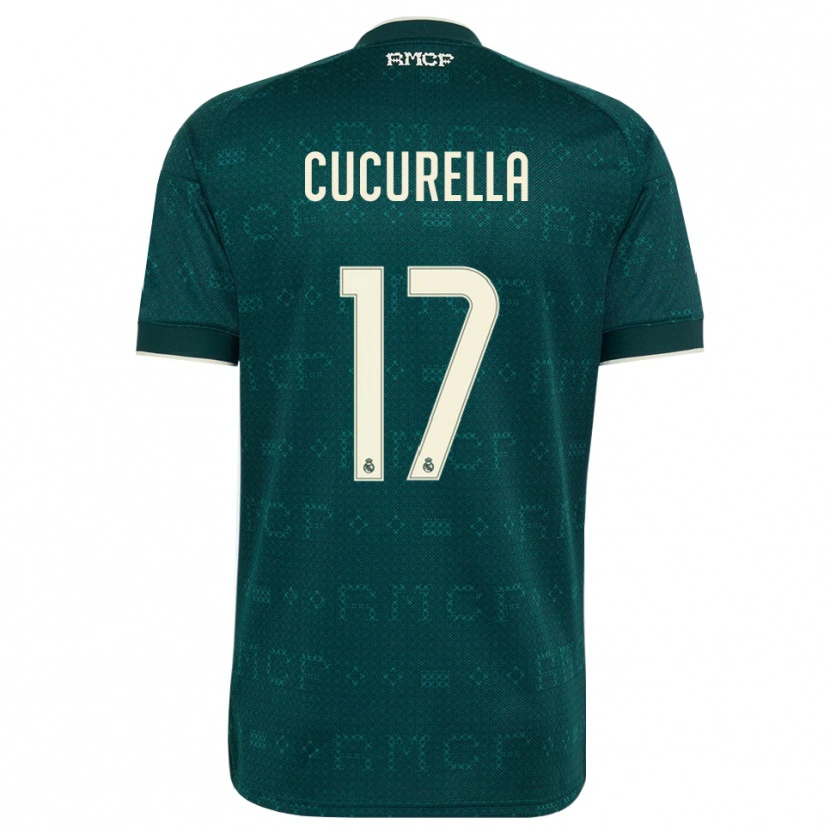 Danxen Heren Marc Cucurella #17 Donker Leigrijs Wit Uitshirt Uittenue 2026/27 T-Shirt België
