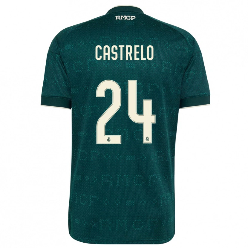 Danxen Heren Gabri Castrelo #24 Donker Leigrijs Wit Uitshirt Uittenue 2026/27 T-Shirt België