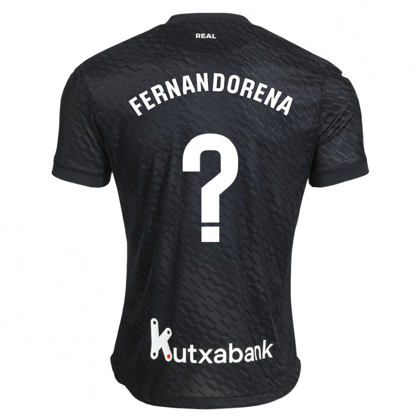 Danxen Heren Alex Fernandorena #0 Zwart Wit Uitshirt Uittenue 2026/27 T-Shirt België