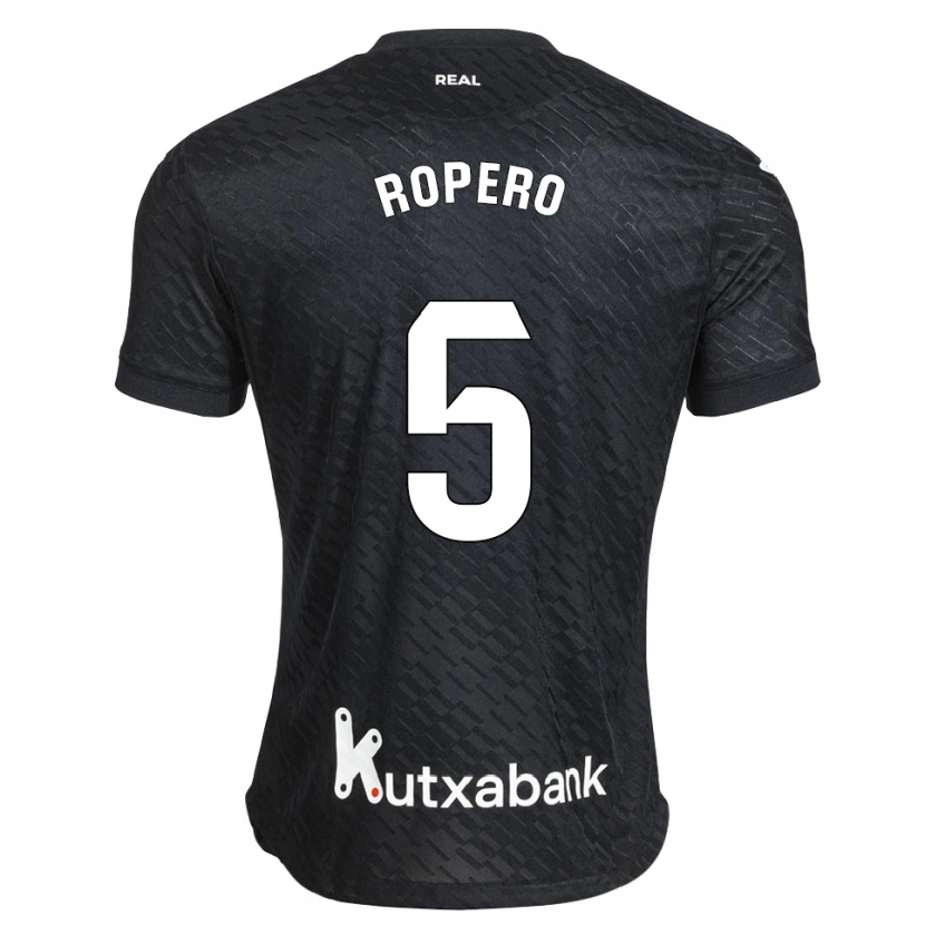 Danxen Heren Iker Ropero #5 Zwart Wit Uitshirt Uittenue 2026/27 T-Shirt België