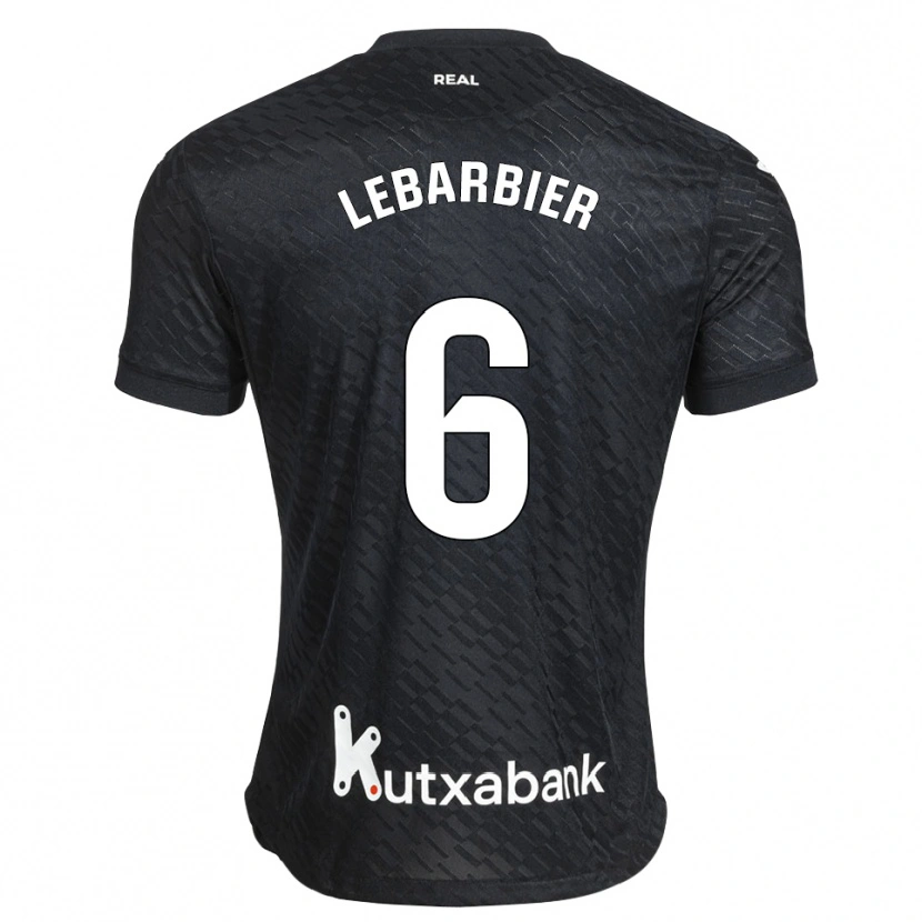 Danxen Heren Alex Lebarbier #6 Zwart Wit Uitshirt Uittenue 2026/27 T-Shirt België