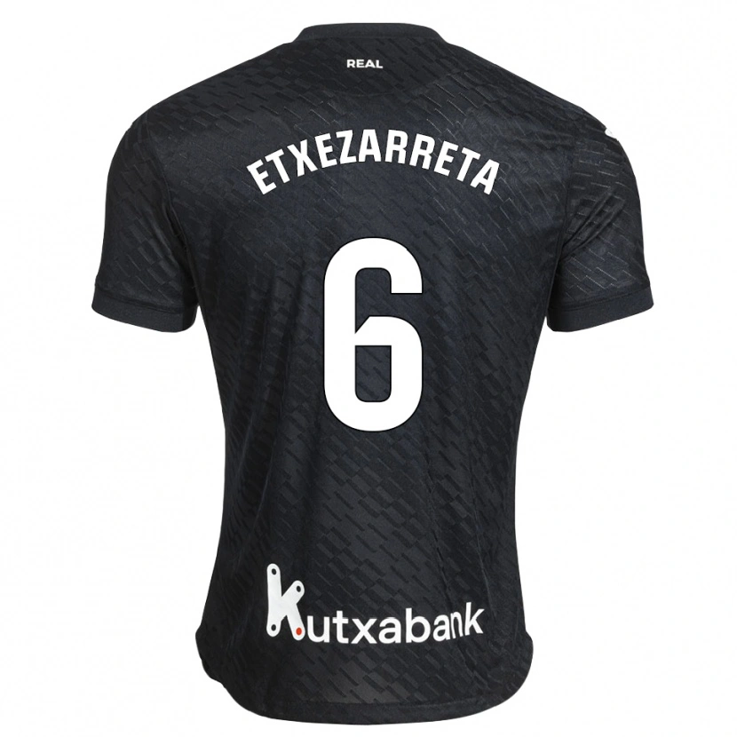 Danxen Heren Ane Etxezarreta Aierbe #6 Zwart Wit Uitshirt Uittenue 2026/27 T-Shirt België