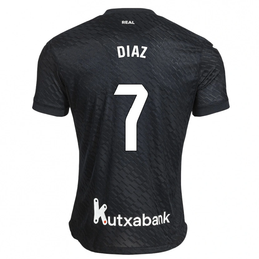 Danxen Heren Dani Díaz #7 Zwart Wit Uitshirt Uittenue 2026/27 T-Shirt België