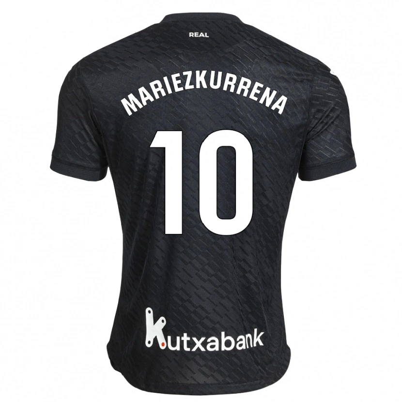 Danxen Heren Arkaitz Mariezkurrena #10 Zwart Wit Uitshirt Uittenue 2026/27 T-Shirt België