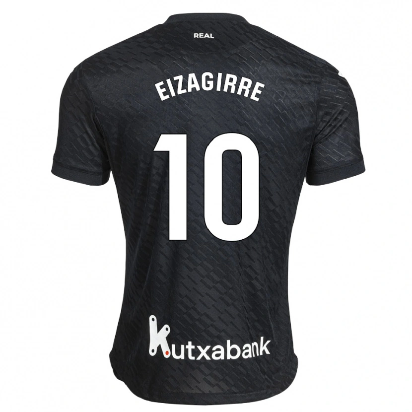 Danxen Heren Nerea Eizagirre Lasa #10 Zwart Wit Uitshirt Uittenue 2026/27 T-Shirt België