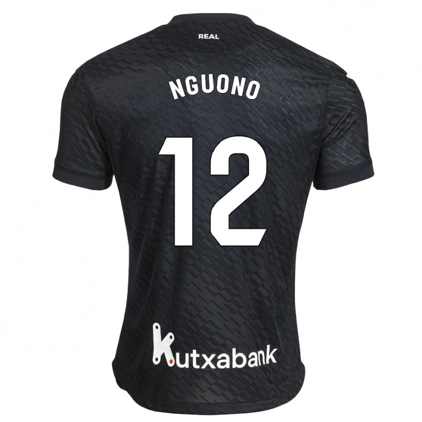 Danxen Heren Job Ochieng #12 Zwart Wit Uitshirt Uittenue 2026/27 T-Shirt België