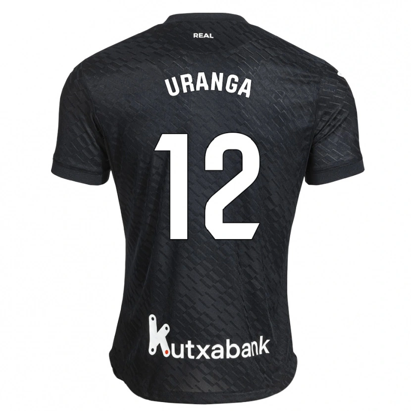 Danxen Heren Lander Uranga #12 Zwart Wit Uitshirt Uittenue 2026/27 T-Shirt België