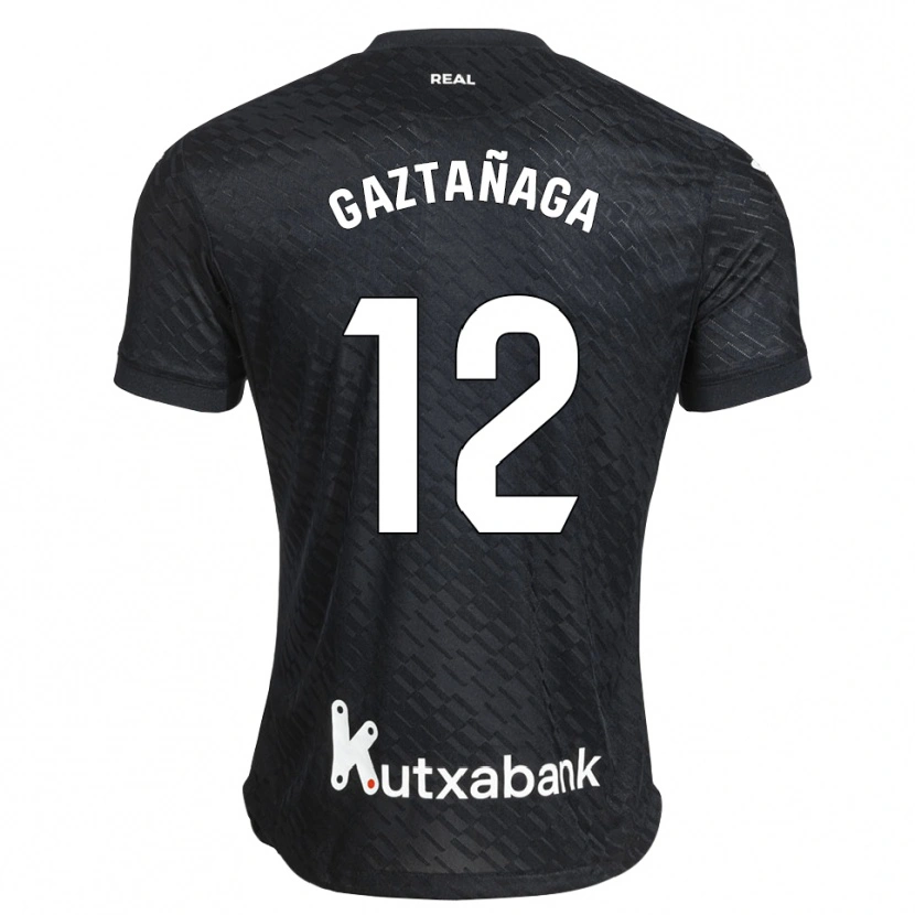 Danxen Heren Julen Gaztañaga #12 Zwart Wit Uitshirt Uittenue 2026/27 T-Shirt België