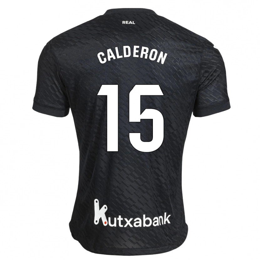 Danxen Heren Iker Calderon #15 Zwart Wit Uitshirt Uittenue 2026/27 T-Shirt België