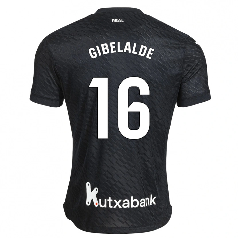 Danxen Heren Manex Gibelalde #16 Zwart Wit Uitshirt Uittenue 2026/27 T-Shirt België