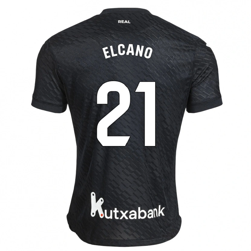Danxen Heren Markel Elcano #21 Zwart Wit Uitshirt Uittenue 2026/27 T-Shirt België