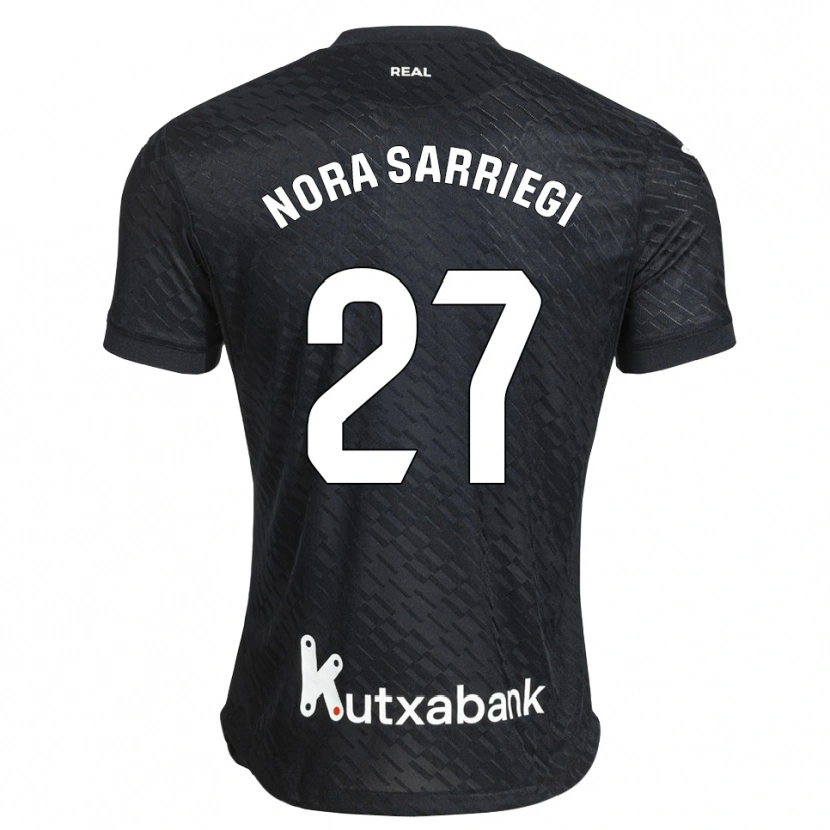 Danxen Heren Nora Sarriegi Galdos #27 Zwart Wit Uitshirt Uittenue 2026/27 T-Shirt België