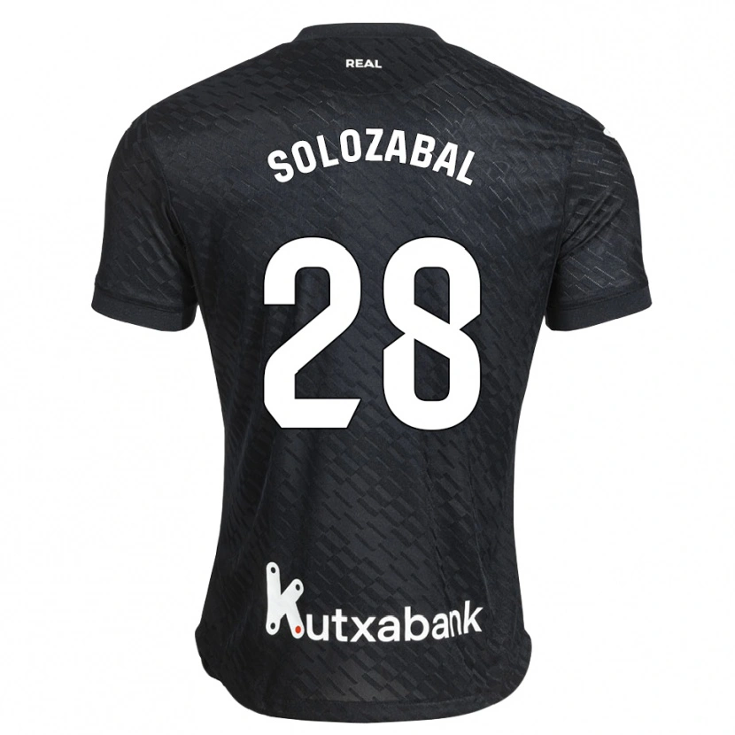 Danxen Heren Malen Solozabal Ibarra #28 Zwart Wit Uitshirt Uittenue 2026/27 T-Shirt België