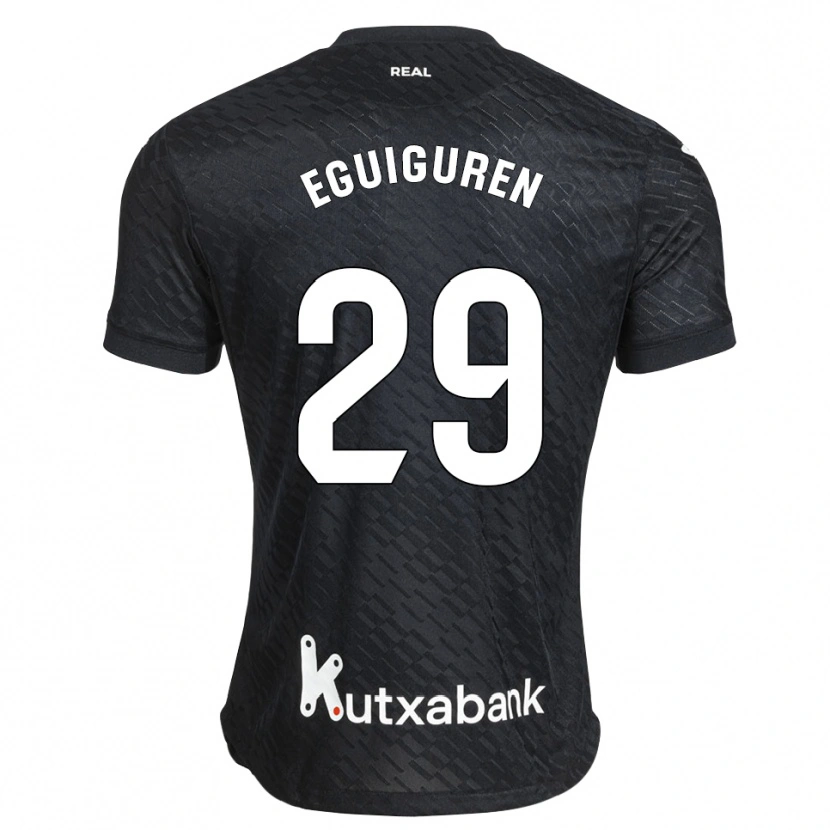 Danxen Heren Intza Eguiguren Beraza #29 Zwart Wit Uitshirt Uittenue 2026/27 T-Shirt België