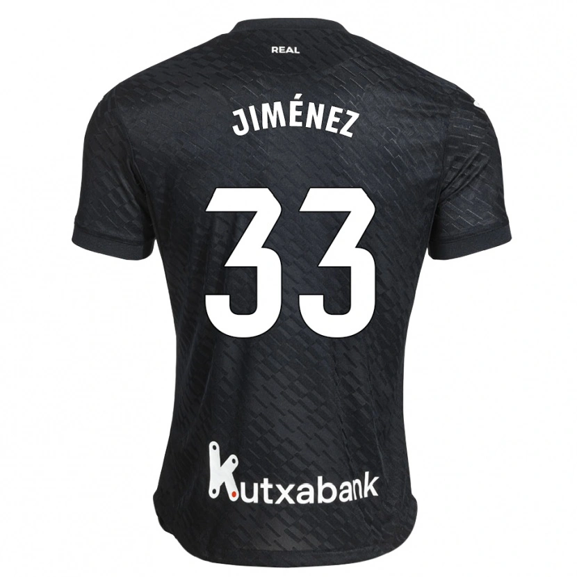 Danxen Heren Javier Jiménez #33 Zwart Wit Uitshirt Uittenue 2026/27 T-Shirt België