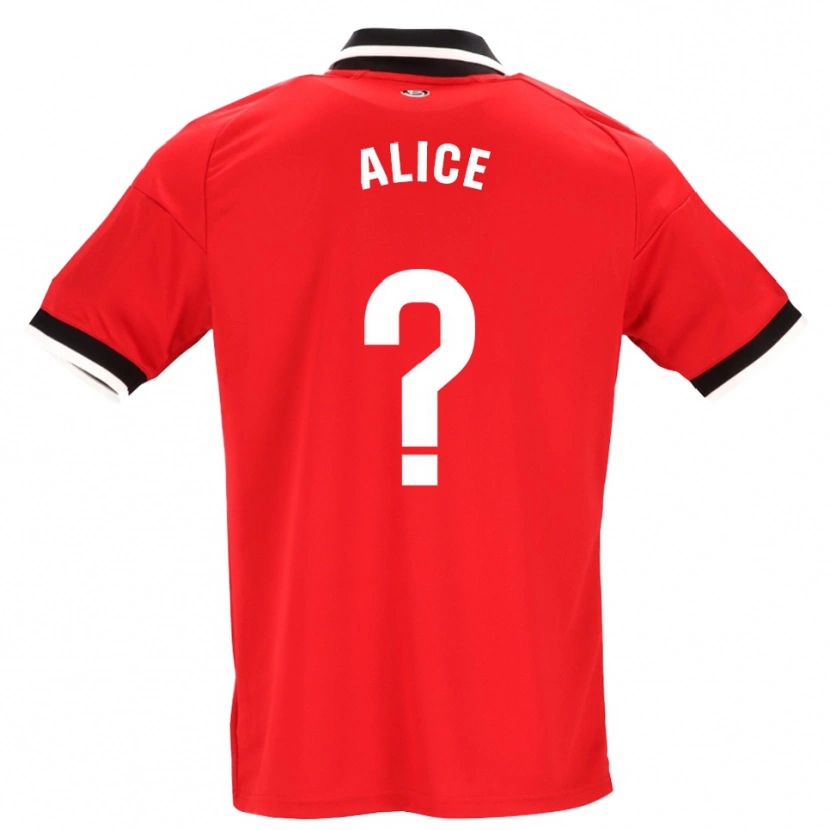 Danxen Heren Alice Marques #0 Zwart Wit Rood Uitshirt Uittenue 2026/27 T-Shirt België