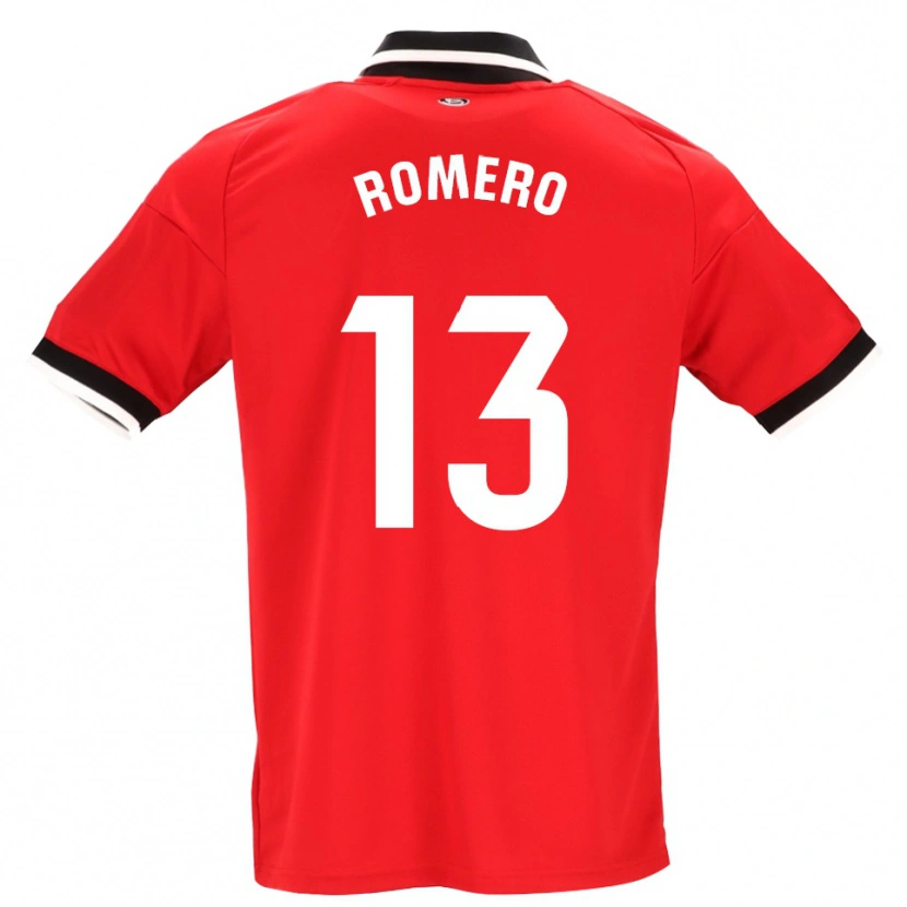 Danxen Heren Rafael Romero #13 Zwart Wit Rood Uitshirt Uittenue 2026/27 T-Shirt België