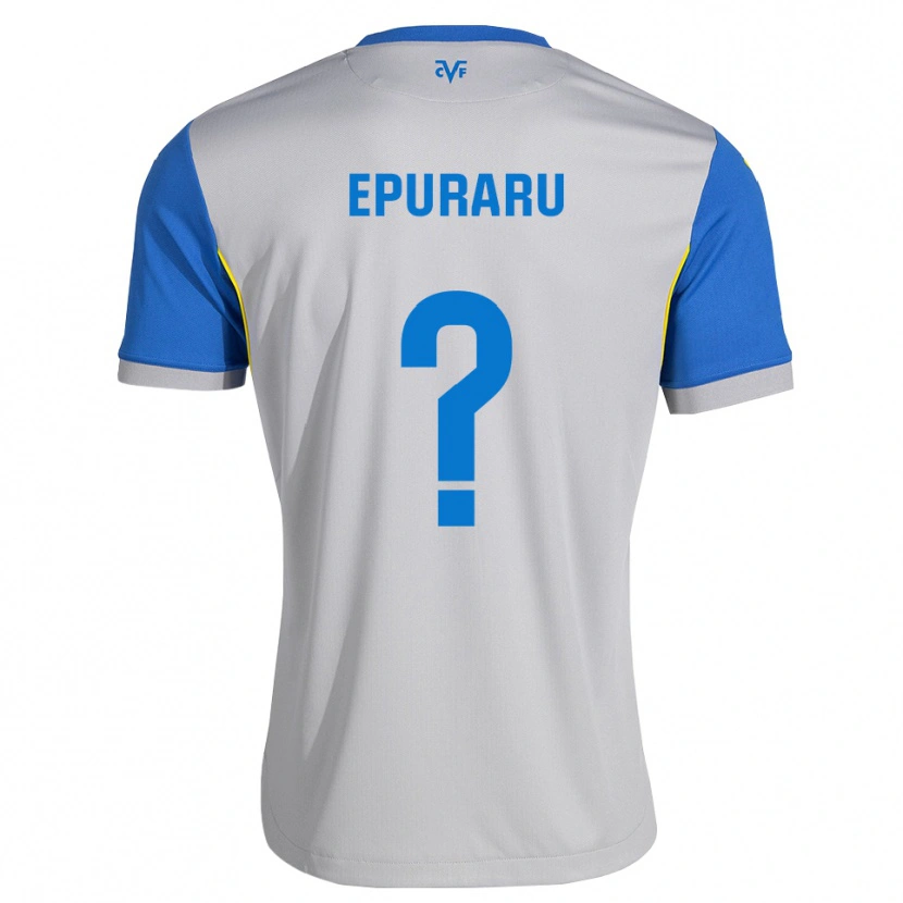 Danxen Heren Alexandru Epuraru #0 Dodgerblauw Grijs Uitshirt Uittenue 2026/27 T-Shirt België