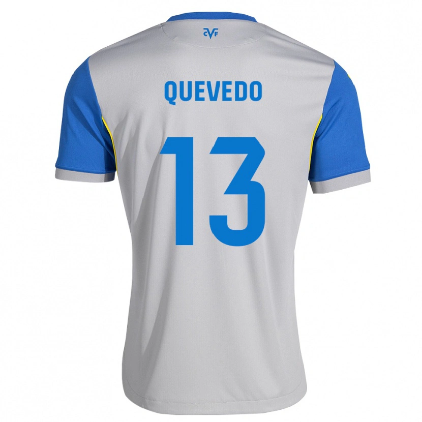 Danxen Heren Alex Quevedo #13 Dodgerblauw Grijs Uitshirt Uittenue 2026/27 T-Shirt België
