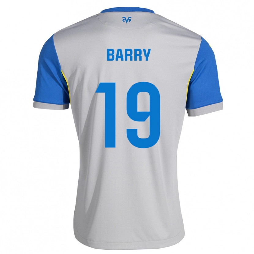 Danxen Heren Mahamoud Barry #19 Dodgerblauw Grijs Uitshirt Uittenue 2026/27 T-Shirt België