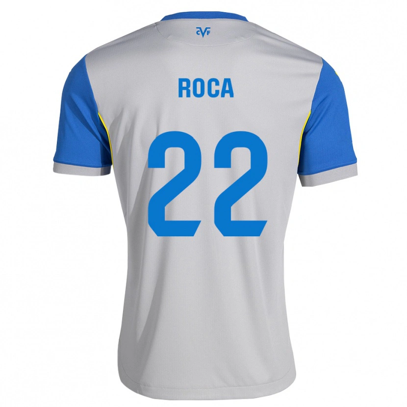 Danxen Heren Mauro Roca #22 Dodgerblauw Grijs Uitshirt Uittenue 2026/27 T-Shirt België