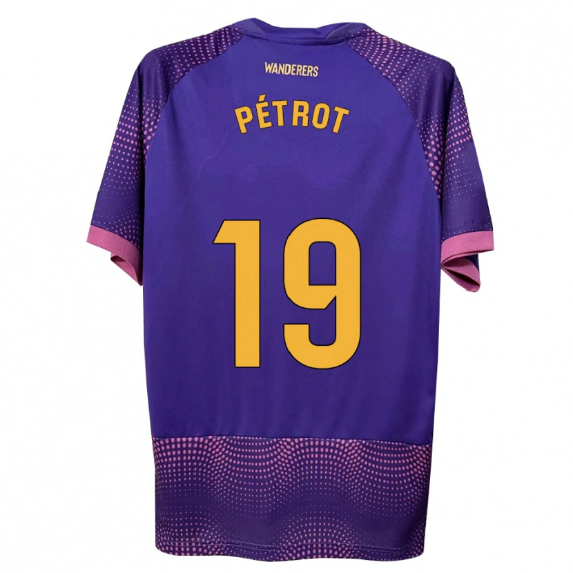 Danxen Heren Léo Pétrot #19 Paars Wit Roze Uitshirt Uittenue 2026/27 T-Shirt België