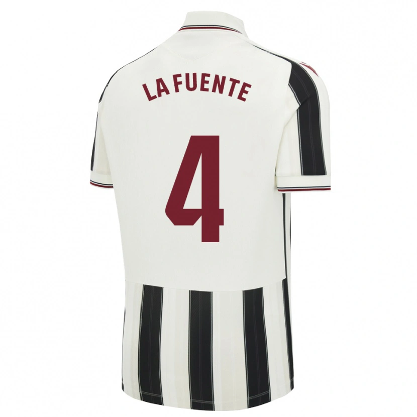 Danxen Heren Adrián Dela #4 Zwart Wit Rood Uitshirt Uittenue 2026/27 T-Shirt België