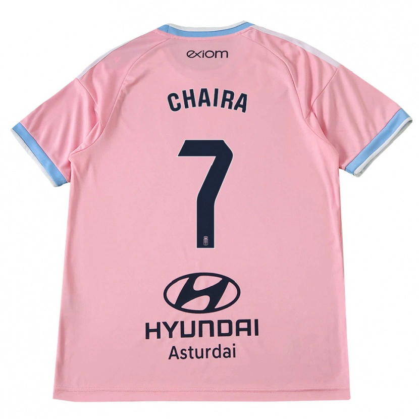 Danxen Heren Ilyas Chaira #7 Centaurieblauw Roze Uitshirt Uittenue 2026/27 T-Shirt België