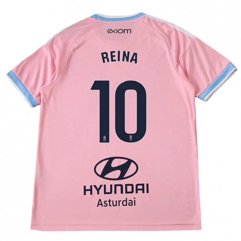Danxen Heren Alberto Reina #10 Centaurieblauw Roze Uitshirt Uittenue 2026/27 T-Shirt België
