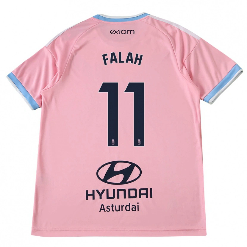 Danxen Heren Omar Falah #11 Centaurieblauw Roze Uitshirt Uittenue 2026/27 T-Shirt België