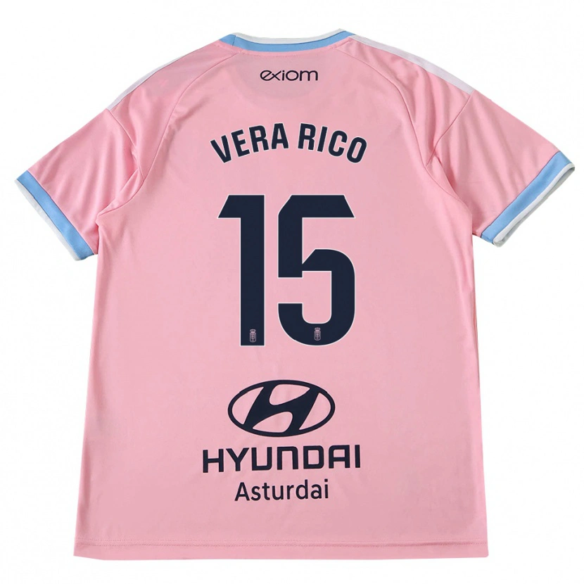 Danxen Heren Vera Rico #15 Centaurieblauw Roze Uitshirt Uittenue 2026/27 T-Shirt België