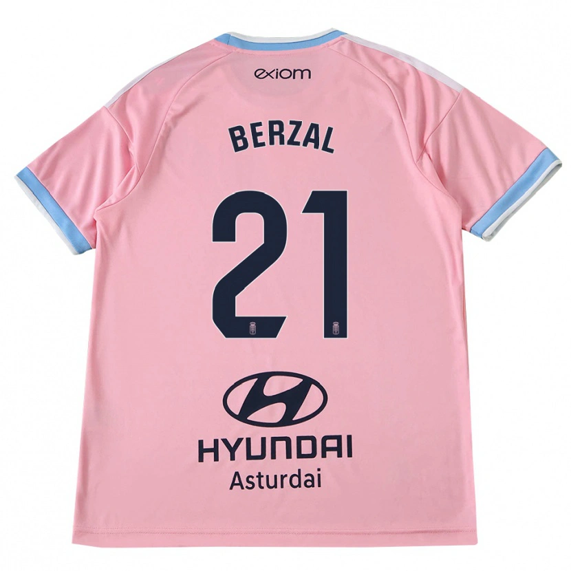 Danxen Heren Guille Berzal #21 Centaurieblauw Roze Uitshirt Uittenue 2026/27 T-Shirt België