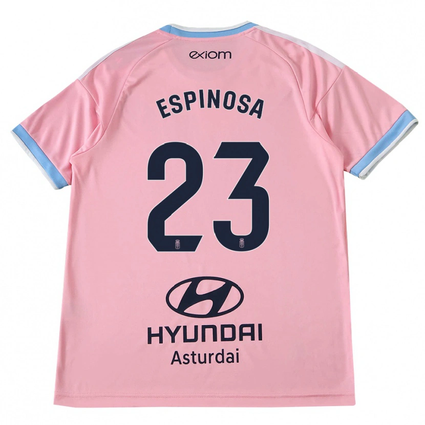 Danxen Heren Diego Espinosa #23 Centaurieblauw Roze Uitshirt Uittenue 2026/27 T-Shirt België