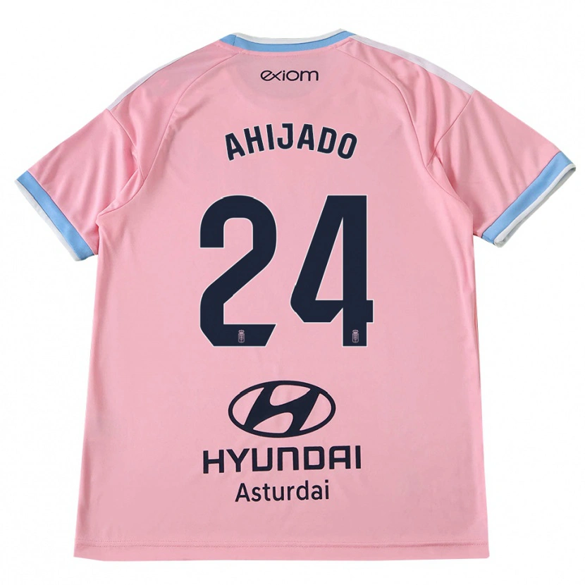 Danxen Heren Lucas Ahijado #24 Centaurieblauw Roze Uitshirt Uittenue 2026/27 T-Shirt België