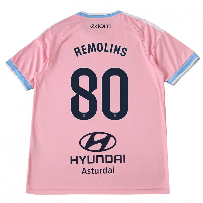 Danxen Heren Ot Remolins #80 Centaurieblauw Roze Uitshirt Uittenue 2026/27 T-Shirt België