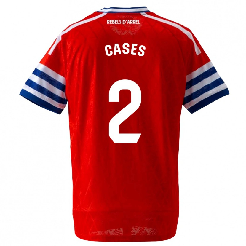 Danxen Heren Arnau Cases #2 Koninklijk Blauw Rood Uitshirt Uittenue 2026/27 T-Shirt België