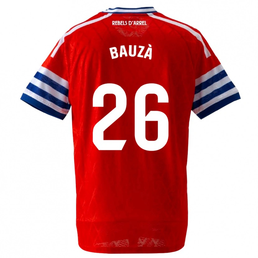 Danxen Heren Rafel Bauzà #26 Koninklijk Blauw Rood Uitshirt Uittenue 2026/27 T-Shirt België