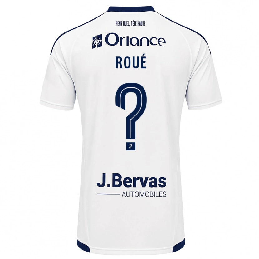 Danxen Heren Eugénie Roué #0 Marineblauw Wit Uitshirt Uittenue 2026/27 T-Shirt België