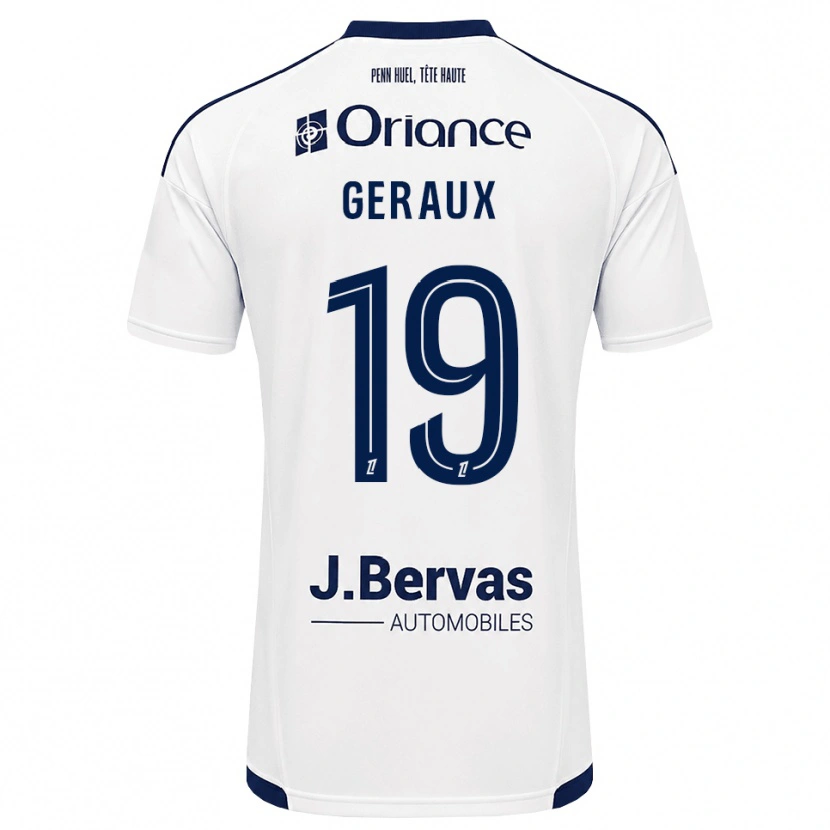 Danxen Heren Noan Geraux #19 Marineblauw Wit Uitshirt Uittenue 2026/27 T-Shirt België